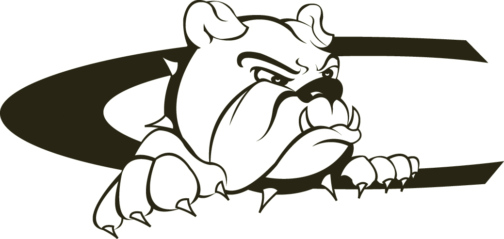 Bulldog With Cune In Black And White Sports C Bulldog In Color