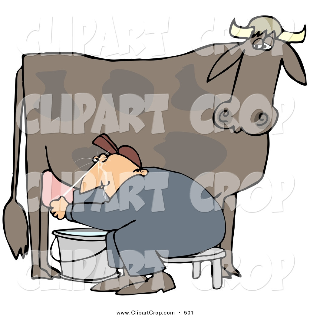 Clip Art Of A White Man Sitting On A Bench And Getting Squirt In The