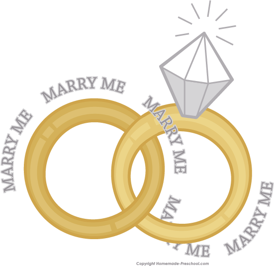 Free Wedding Rings Clipart