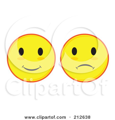 Happy And Sad Face Clip Art   Clipart Panda   Free Clipart Images
