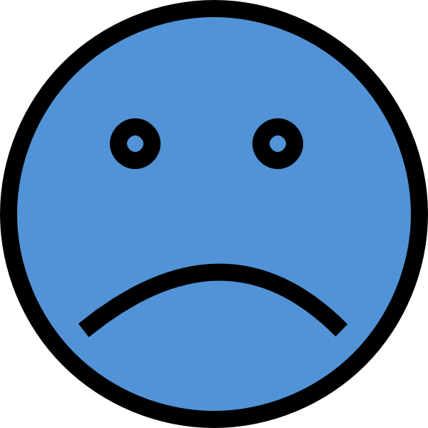 Happy And Sad Face Clip Art Clipart Sad Face Png
