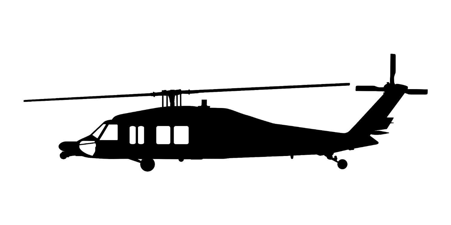 Helicopter Clip Art Silhouette   Vehicle Pictures