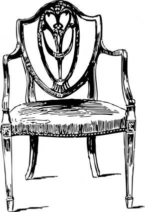 Home   Clip Arts   Furniture Antique Chair Clip Art