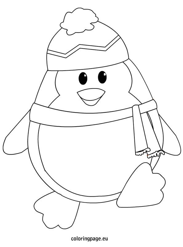 Penguin   Coloring Page