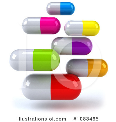 Pills Clipart  1083465 By Julos   Royalty Free  Rf  Stock