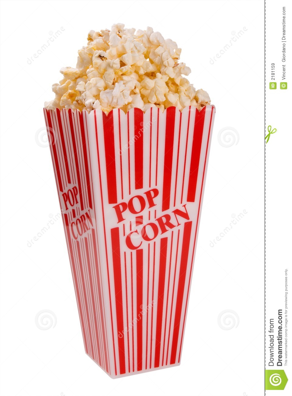 Popcorn In Container Royalty Free Stock Images   Image  2181159
