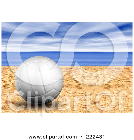Royalty Free  Rf  Beach Volleyball Clipart   Illustrations  1