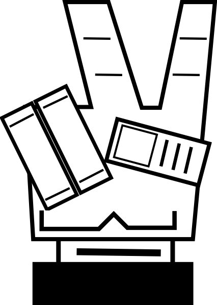 Victory Symbol Clip Art At Clker Com   Vector Clip Art Online Royalty