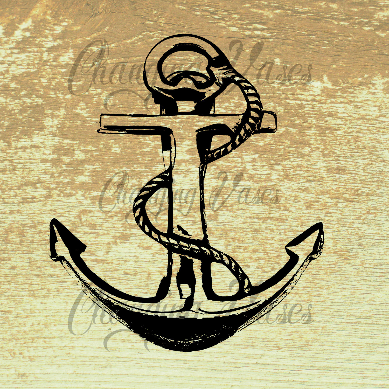 Vintage Boat Anchor Clipart Clip Art Nautical By Changingvases