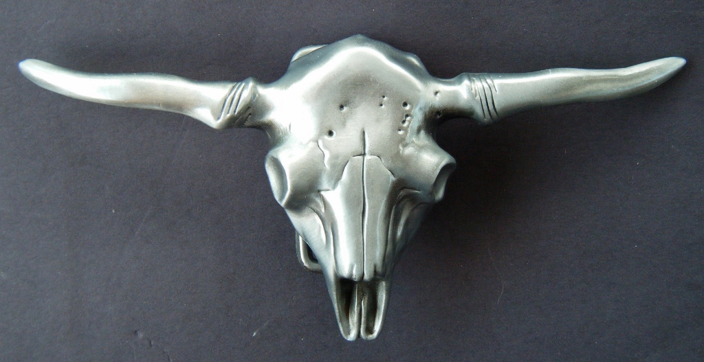     Bull Skull Rodeo Western Belt Buckle Boucle De Ceinture Belts 5 Gif
