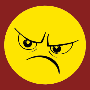 Clipart   Angry Smiley Face