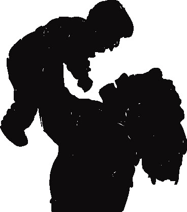 Family Silhouette Clipart