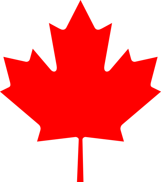 Flag Of Canada Leaf Clip Art At Clker Com   Vector Clip Art Online