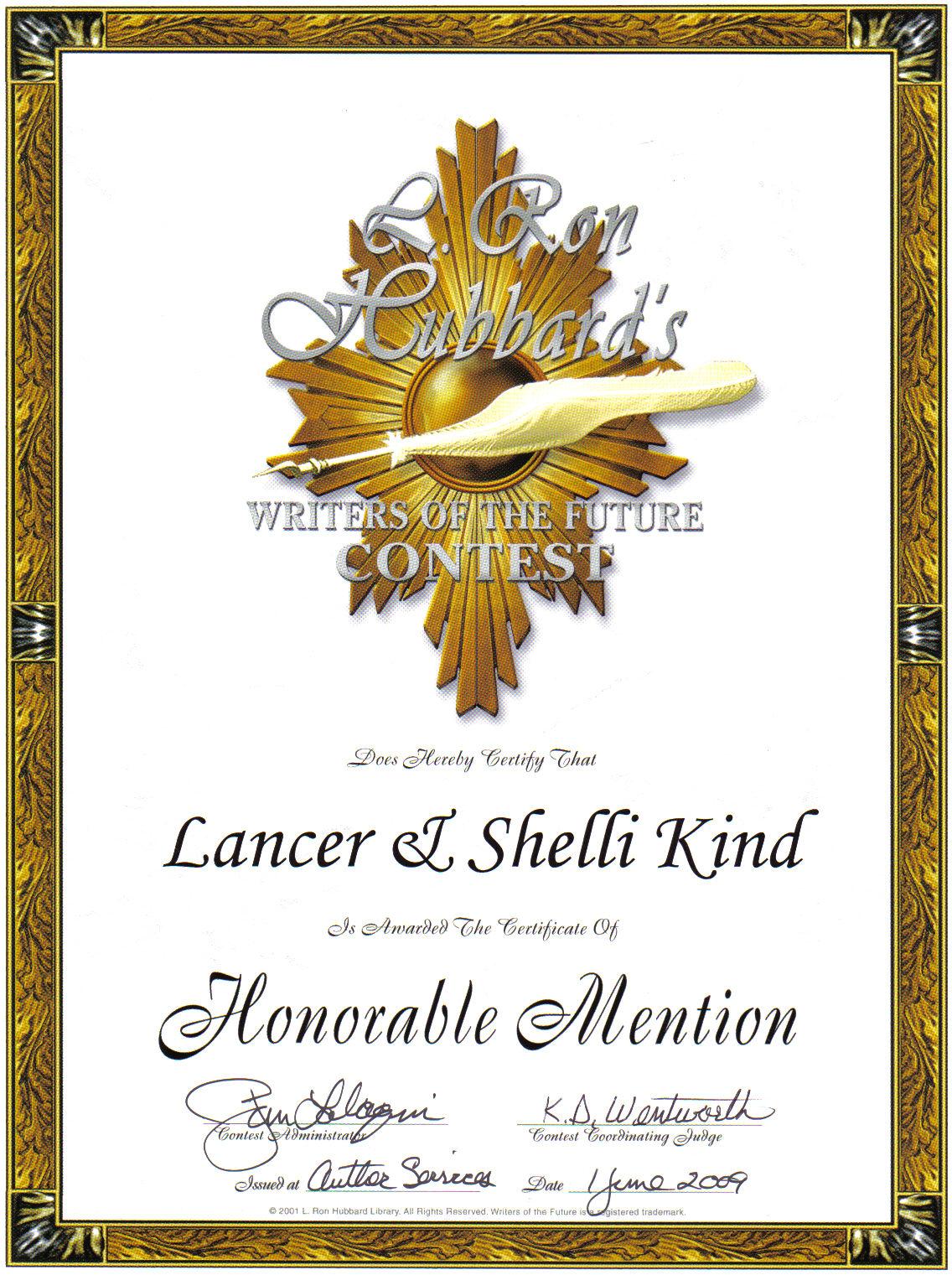 Honorable Mention And An Award For The Southern California Traction