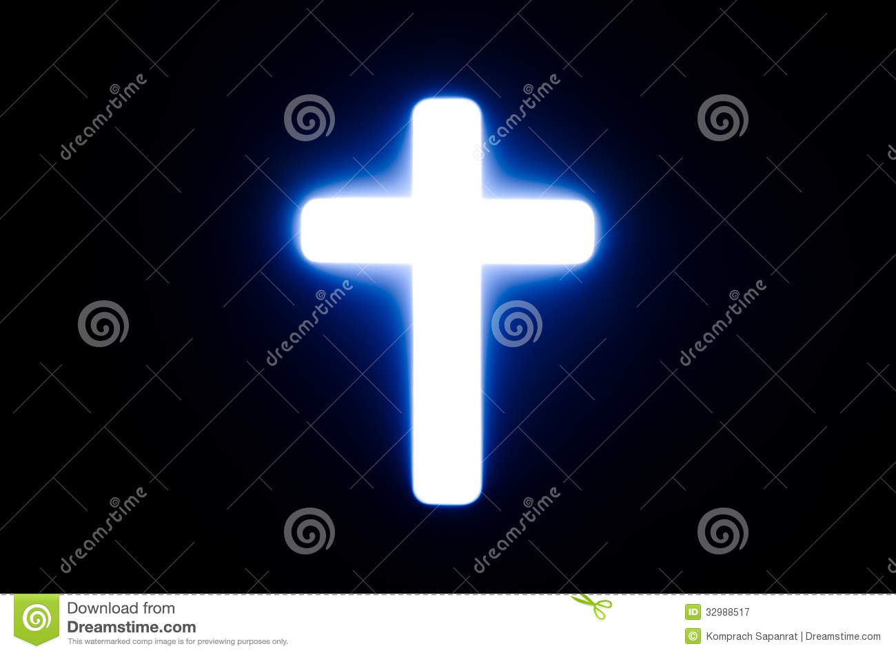 Light Of Cross  Royalty Free Stock Photography   Image  32988517