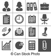 Office Icon Set   Office Icons Simplus Series Each Icon Is A   