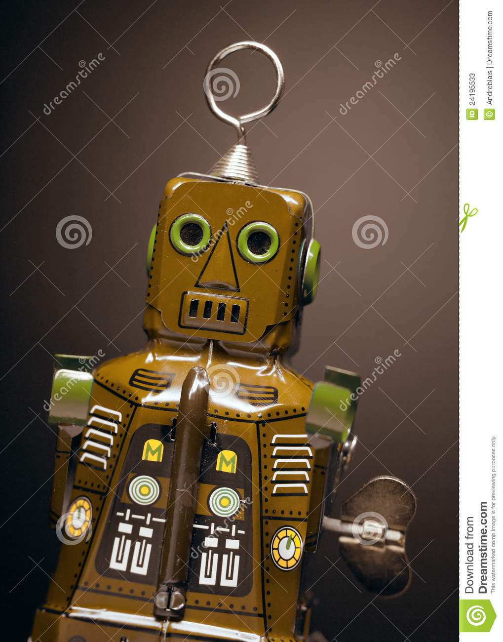 Old Toy Robot Stock Photos   Image  24195533