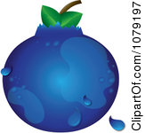 Royalty Free  Rf  Cartoon Blueberry Clipart   Illustrations  1