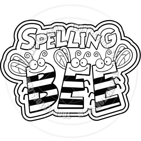 Spelling Bee Clipart Black And White   Clipart Panda   Free Clipart    