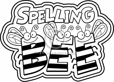 Spelling Bee Clipart Black And White   Clipart Panda   Free Clipart
