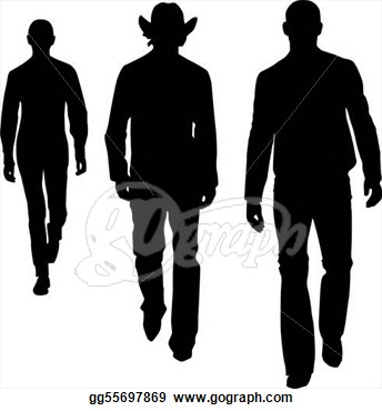 Stock Illustration   Silhouette Fashion Men  Clip Art Gg55697869
