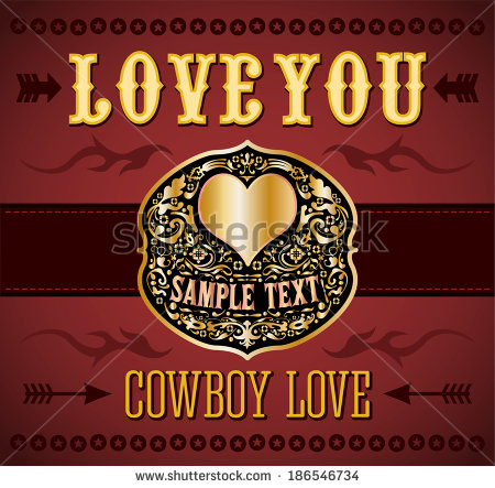 Stock Images Similar To Id 89441296   Cowboy Belt Buckle Vector Design