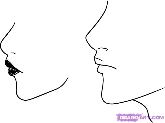 To Draw Profile Faces  And