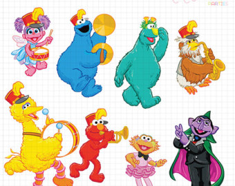 To Reserved For Buffy48187 Sesame Street Magnets Set Of 12 On Etsy