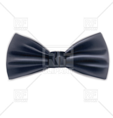 Black Bow Tie   Dress Code Download Royalty Free Vector Clipart  Eps 