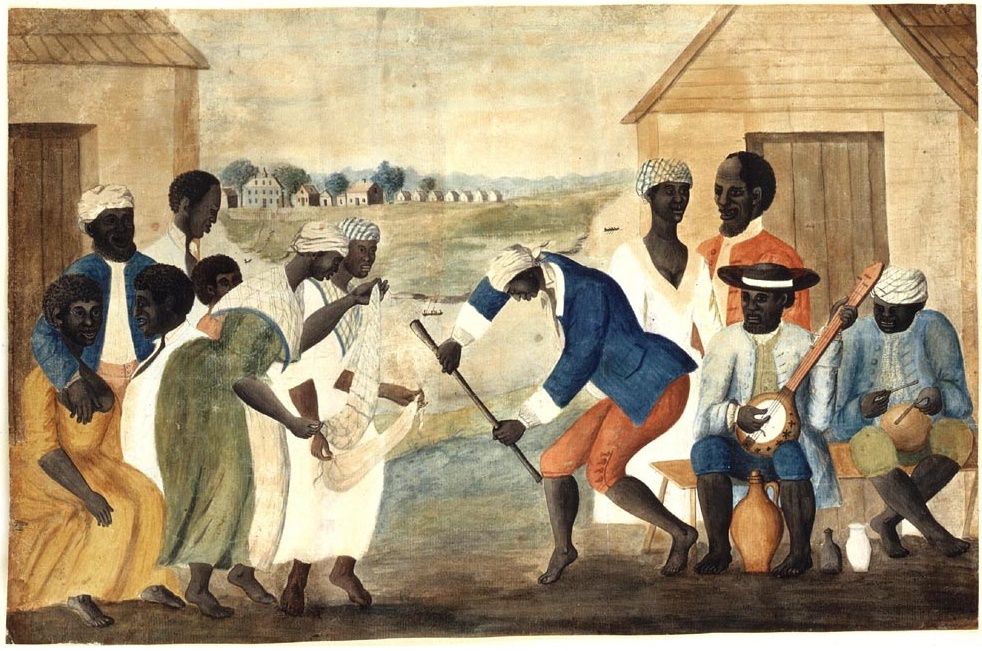 Description Slave Dance To Banjo 1780s Jpg