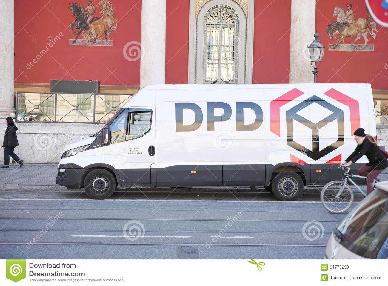 Dpd Truck Editorial Stock Photo   Image  61770233