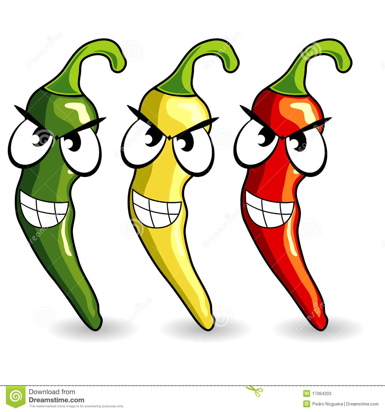 Funny Mexican Hot Chili Peppers Stock Photos   Image  17064203