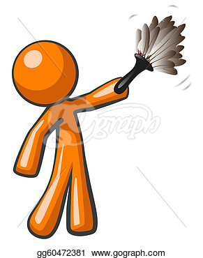 Kid Dusting Clipart Royalty Free Clip Art