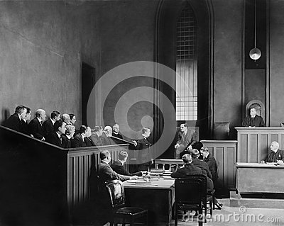 People In A Courtroom  All Persons Depicted Are No Longer Living And    