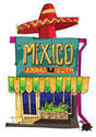Restaurante Mexicano Dibujos Animados Historieta Mexicana Taco    