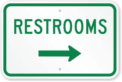 Restroom Signs   Restroom Door Signs   Restroom Signage