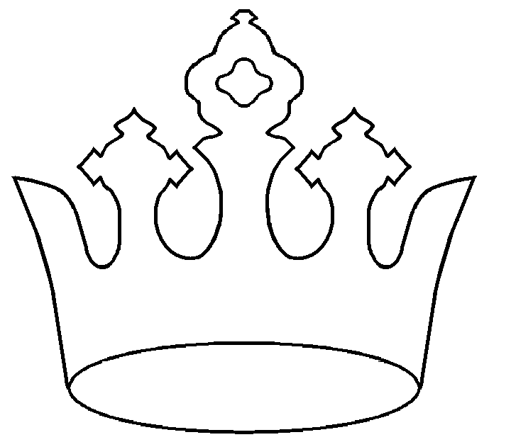 Simple Crown Outline   Clipart Panda   Free Clipart Images
