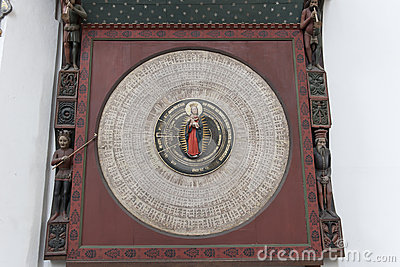 Stock Photo  Astronomical Clock In St  Mary Gdansk