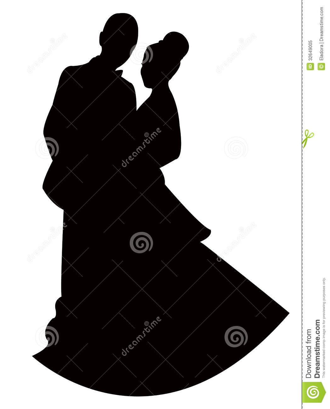 Vector Of A Couple Royalty Free Stock Photo   Image  32649005