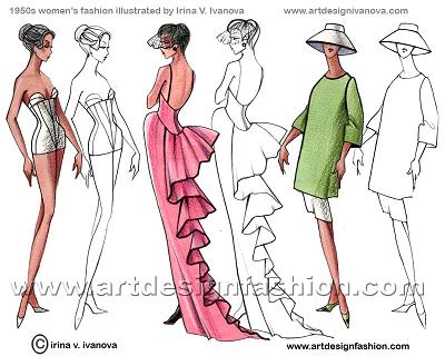 Women S Fashion Style Of Twentieth Century History Of Fashion Decade
