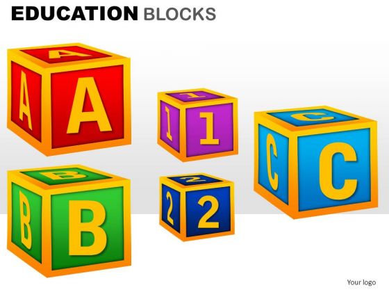 Abc Building Blocks Clip Art
