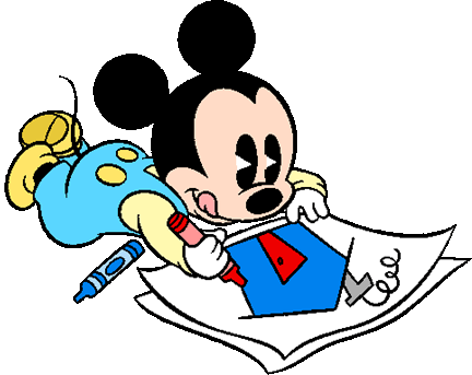 Baby Mickey Drawing