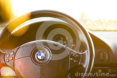 Bmw E39 Steering Wheel Editorial Photo   Image  40574291