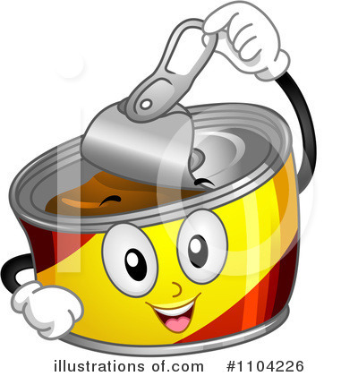 Canned Food Clipart  1104226 By Bnp Design Studio   Royalty Free  Rf