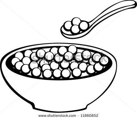 Cereal Bowl Stock Vector Illustration 11860852   Shutterstock