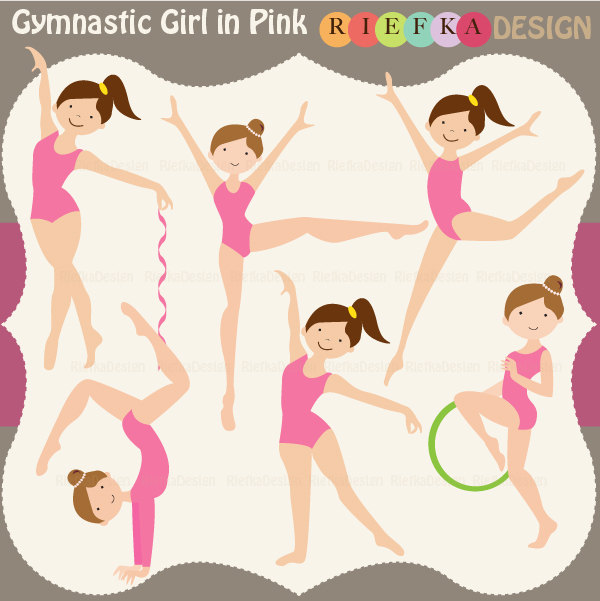 Cute Gymnastics Clipart