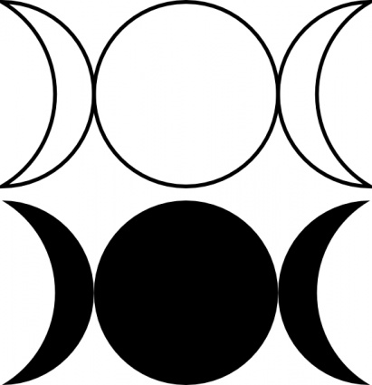 Full Moon Black And White   Clipart Panda   Free Clipart Images