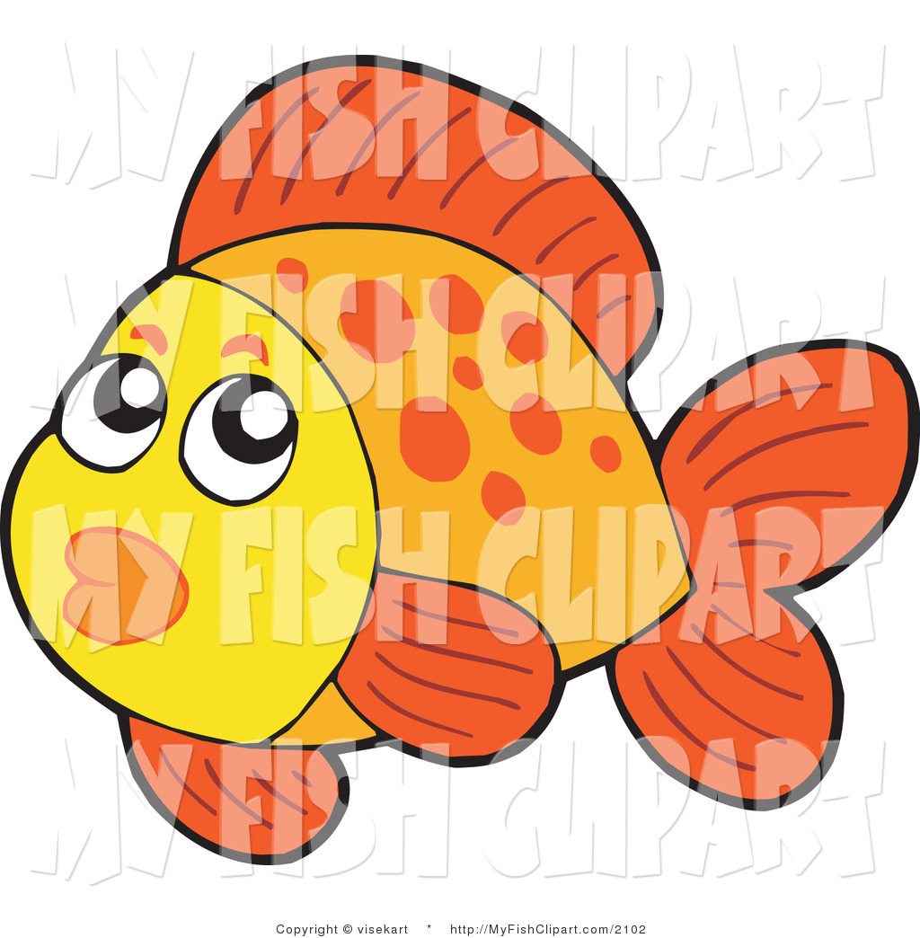 Goldfish Cracker Clipart Goldfish Clipart Vector Clip Art Of An Orange    