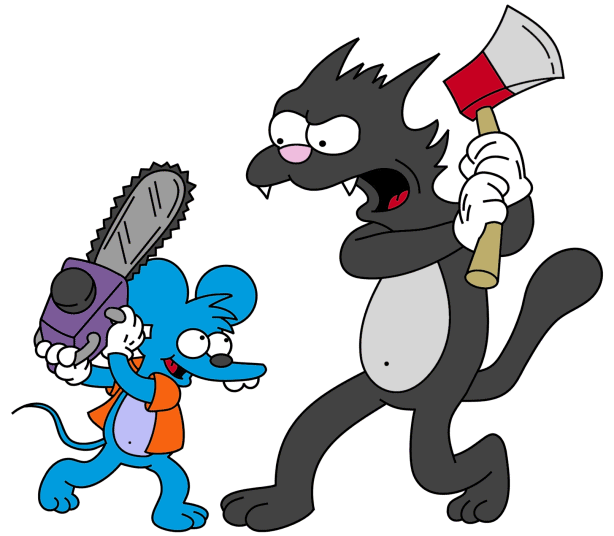 Greytblackdog  The Itchy   Scratchy Show