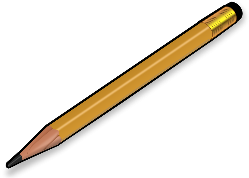 Illustration Of A Pencil   Free Stock Photo